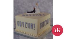 Ako by vyzerala svadobná torta podľa ženícha? Muž sa nezaprie! - KAMzaKRASOU.sk